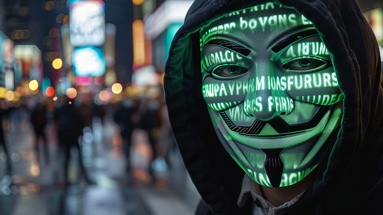 Anonymous Hacker Group Challenges Kenyan Parliament Over Controversial Finance Bill