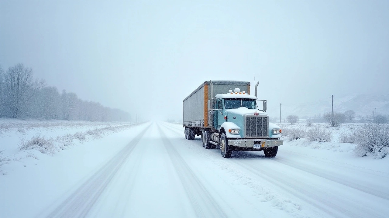 Unprecedented Spring Snowfall Closes Roads and Strands Motorists in South Africa