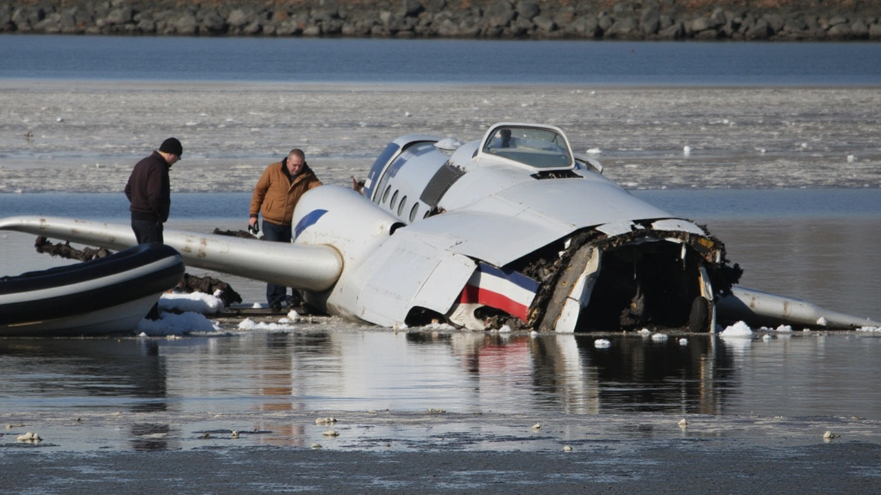 Catastrophic Mid-Air Collision in Washington D.C. Involving American Airlines Jet and Army Helicopter