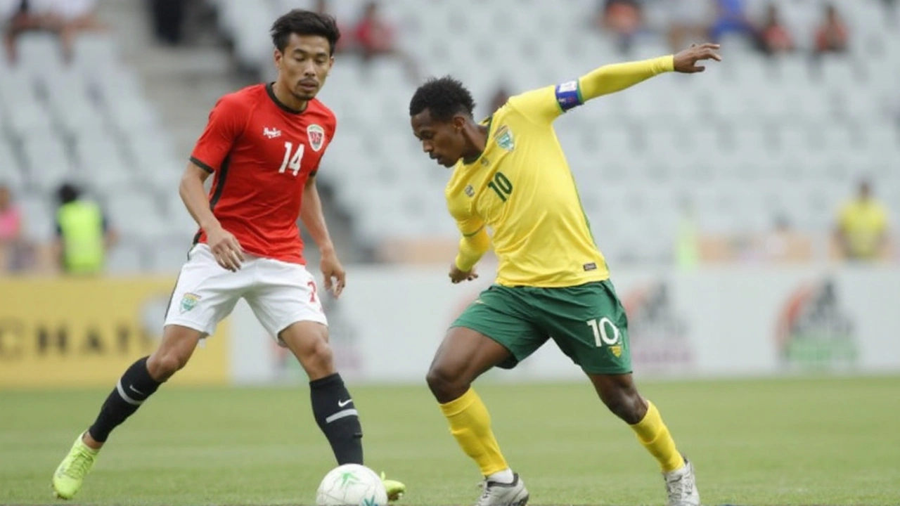 South Africa Grinds Out 1-1 Draw Against Algeria in CHAN Group C Thriller