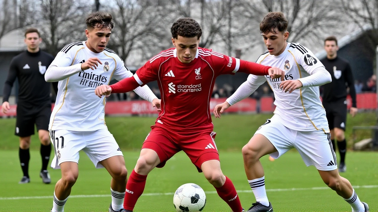 Real Madrid U19 Crush Liverpool U19 4-0 in UEFA Youth League Showdown at Kirkby